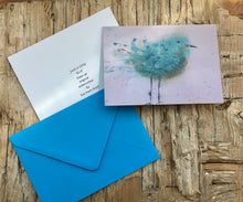 Load image into Gallery viewer, ‘Just a little bird’ art greeting cards x3 pack