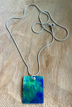 Load image into Gallery viewer, ‘Impressions of Monet’ abstract art necklace
