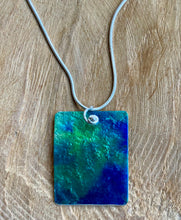 Load image into Gallery viewer, ‘Impressions of Monet’ abstract art necklace
